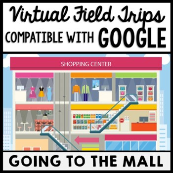 Preview of Life Skills - Virtual Field Trip - Going to the Mall - GOOGLE - CBI - Transition
