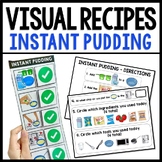 Life Skills Visual Recipe and Task Analysis - Instant Pudding