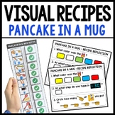 Life Skills Visual Recipe and Task Analysis - Pancake in a Mug