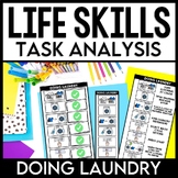 Life Skills - Visual Task Analysis - Laundry - Special Education