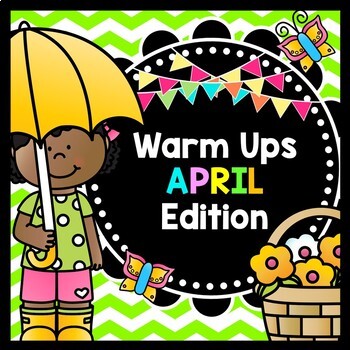 Preview of Life Skills Warm Up - Homework - APRIL - Earth Day - Special Education