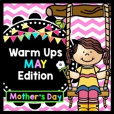Life Skills Warm Up - Homework - May - Mother's Day - Spec