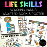 Life Skills: Washing Hands Poster, Picture Prompt Cards, A