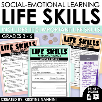 Preview of Life Skills of the Day Social Skills | Social Emotional Learning Teacher Slides