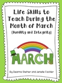 Life Skills to Teach During the Month of March