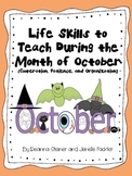 Life Skills to Teach During the Month of October