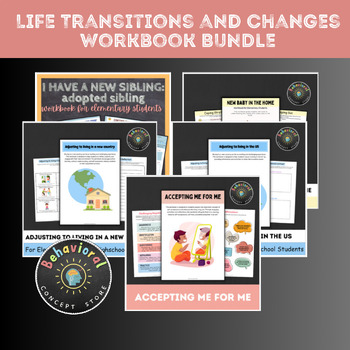 Preview of Life Transitions and Changes bundle