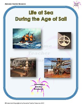 Preview of Life at Sea during the Age of Sail Passage and Essay Response