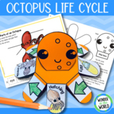 Life cycle of an octopus foldable sequencing activity scie
