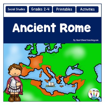 Preview of Life in Ancient Rome Activities Passages Maps Worksheets Republic Gladiators