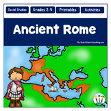 Life in Ancient Rome Activities Passages Maps Worksheets R