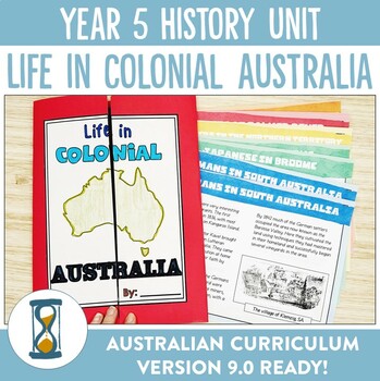 Preview of Australian Curriculum 8.4 and 9.0 Year 5 History Unit - Colonial Australia