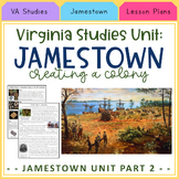 Jamestown Colony - Creating a Permanent Settlement - VS.3 
