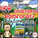 Life in the Grassland/Life in the Rainforest Flipbooks BUNDLE