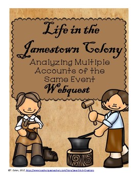 Preview of Life in the Jamestown Colony: Analyzing Multiple Accounts of the Same Event
