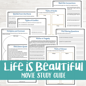 Preview of Life is Beautiful Movie Study Guide