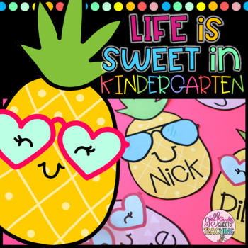 Preview of Life is Sweet in Kindergarten Bulletin Board