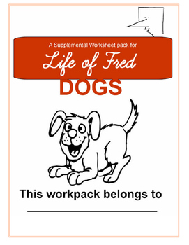 Preview of Life of Fred Dogs Supplemental Worksheet Packet