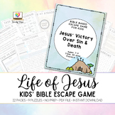 Life of Jesus Christ Escape Room for Kids pdf. 29001