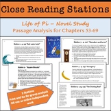 Life of Pi Chapters 53-69 Passage Analysis Google Slides (