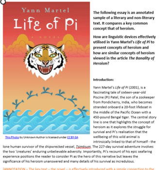 life of pi essay topics and answers