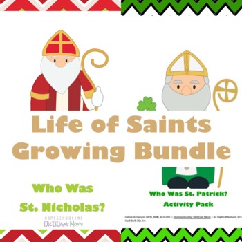 Preview of Life of Saints Growing Bundle