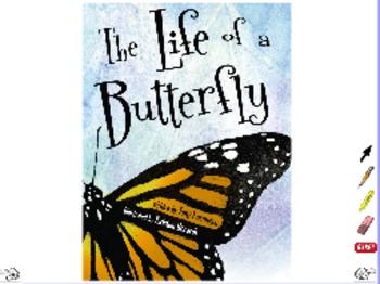 Preview of Life of a Butterfly ActivInspire Flipchart