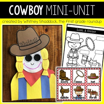 Preview of Cowboy Economics and Literacy Unit