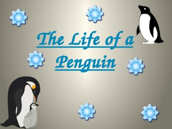Preview of Life of a Penguin BOOK