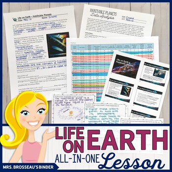 Preview of Life on Earth & Habitable Planets ALL-IN-ONE Lesson | Exoplanets Astronomy Notes