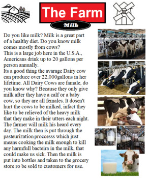 Preview of Life on the Farm ; Milk