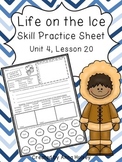 Life on the Ice (Skill Practice Sheet)