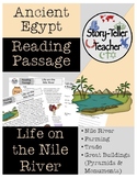 Life on the Nile River Ancient Egypt Reading Passage (Farm