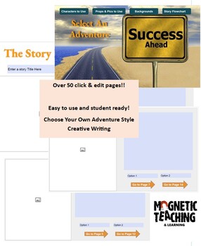 Preview of Life's Voyage - Select An Adventure Story PDF creative writing project