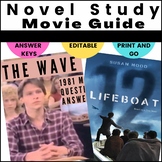 Lifeboat 12 Susan Hood Novel Study - The Wave 1981 Movie Guide BUNDLE
