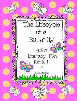 Preview of Lifecycle of a Butterfly Literacy Fun!!