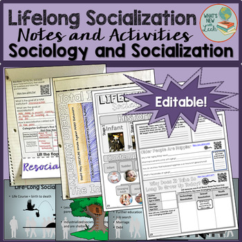 Preview of Lifelong Socialization and Total Institutions Notes and Activities