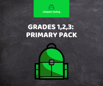 Preview of Primary Pack: Grade 1,2,3 Lifepack Coding in Ontario