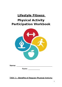 Preview of Lifestyle Fitness Workbook