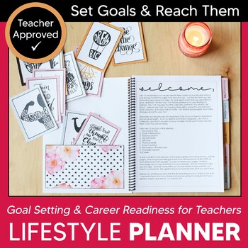 Preview of Teacher Planner & Lifestyle Bullet Journal for Teachers (DIGITAL INCLUDED)