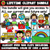 Lifetime Clip Art Growing Bundle / Buy the store (PNG clip