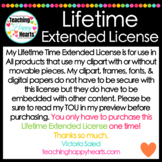 Lifetime Extended License for Clipart