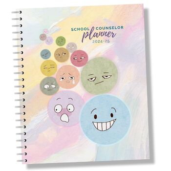 Preview of Lifetime School Counselor Planner 2023-2024 Free Yearly Updates