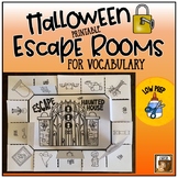 Lift-the-Flap Vocabulary Escape Rooms: Halloween Edition