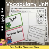 Light - A Third Grade Science Vocabulary Unit