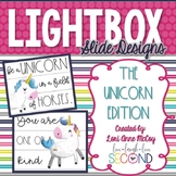 Light Box Slides-The Unicorn Edition