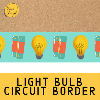 Light Bulb Bulletin Board Borders 12 Pieces Educational 