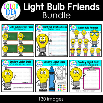 Preview of Light Bulb Friends - Bundle