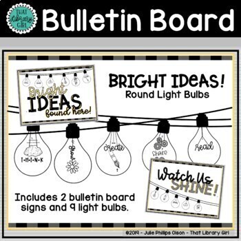 Harloon Light Bulb Moments Classroom Decor We Shine Brighter