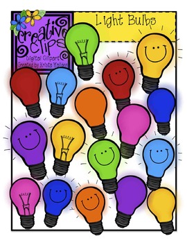 Preview of Light Bulbs {Creative Clips Digital Clipart}